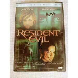 DVD Resident Evil - 2002 Deluxe Edition - Milla Jovovich y2k SciFi Horror Movie